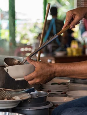 Eating with Senses Mingling